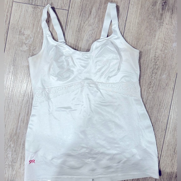 Ruby Ribbon Lace Cami White Level 4 Support - Picture 1 of 4